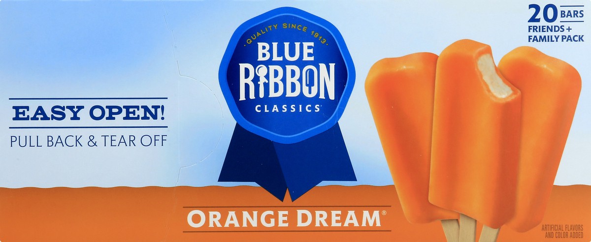 slide 3 of 10, Blue Ribbon Classics Orange Dream Frozen Treat Bar, 45 fl oz