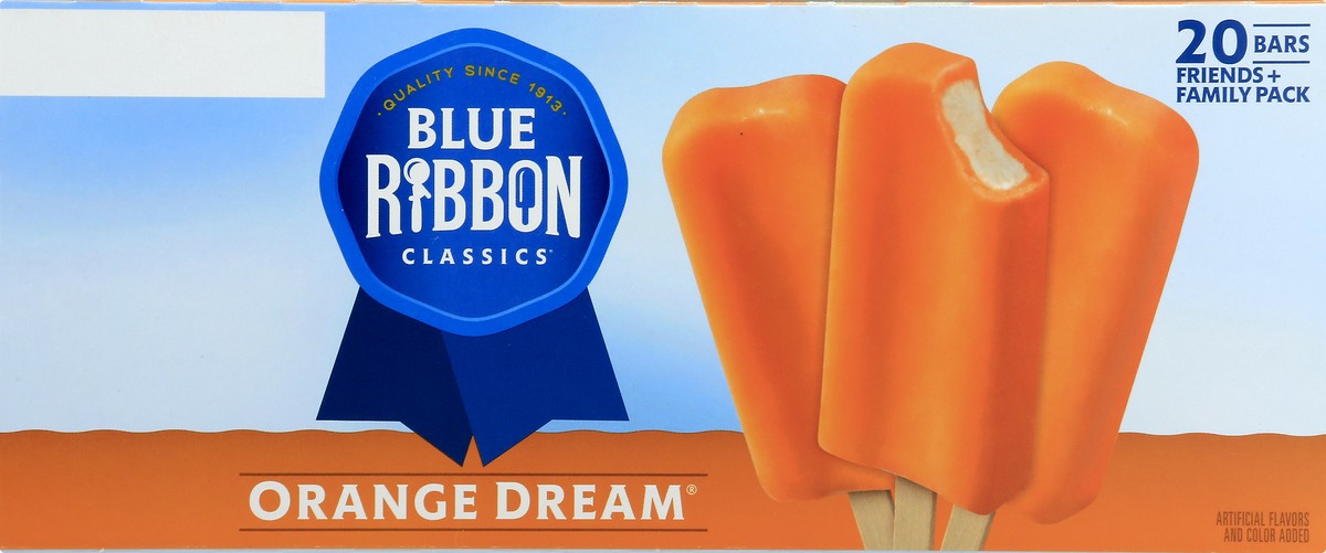 slide 9 of 10, Blue Ribbon Classics Orange Dream Frozen Treat Bar, 45 fl oz