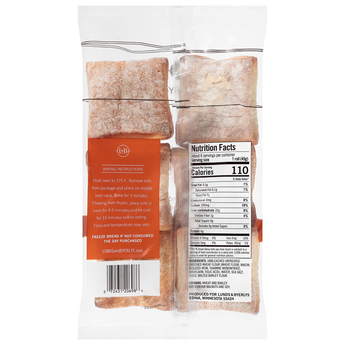 slide 6 of 9, Lunds & Byerlys Dinner Rolls 9.6 oz, 9.6 oz