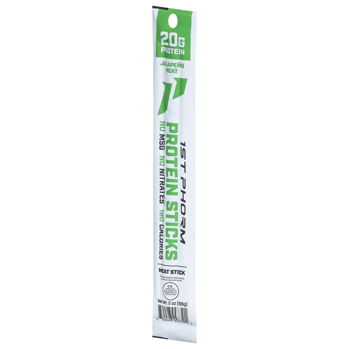 slide 7 of 15, 1st Phorm Jalapeno Heat Protein Sticks 2 oz, 2 oz