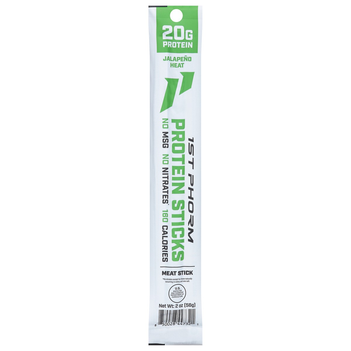 slide 6 of 15, 1st Phorm Jalapeno Heat Protein Sticks 2 oz, 2 oz