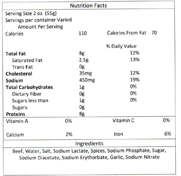 slide 3 of 5, Troyer Bologna Rings Trail Reg 1.25 Lbs, 20 oz