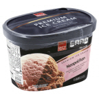 slide 1 of 1, Harris Teeter Premium Ice Cream - Neapolitan, 48 oz