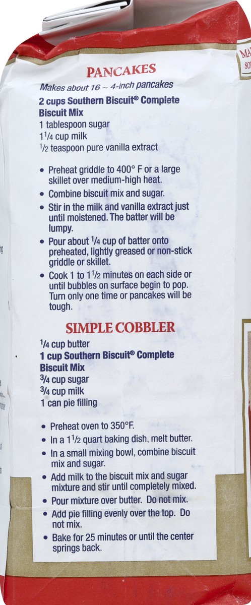 slide 6 of 6, Southern Biscuit Formula L Complete Biscuit Mix 52 oz, 52 oz