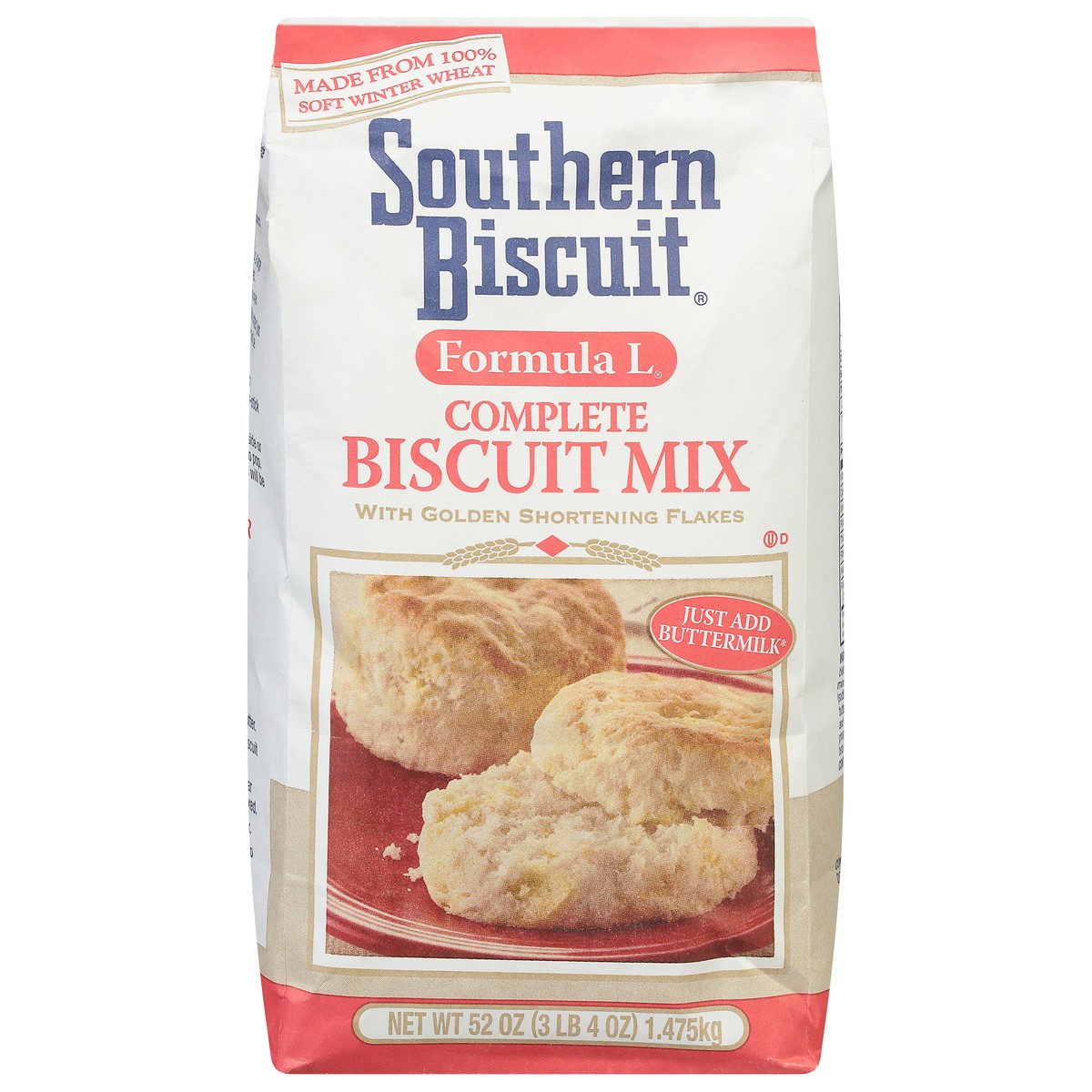 slide 1 of 6, Southern Biscuit Formula L Complete Biscuit Mix 52 oz, 52 oz