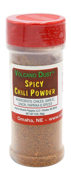 slide 1 of 1, Volcano Dust Spicy Chili Powder, 3 oz