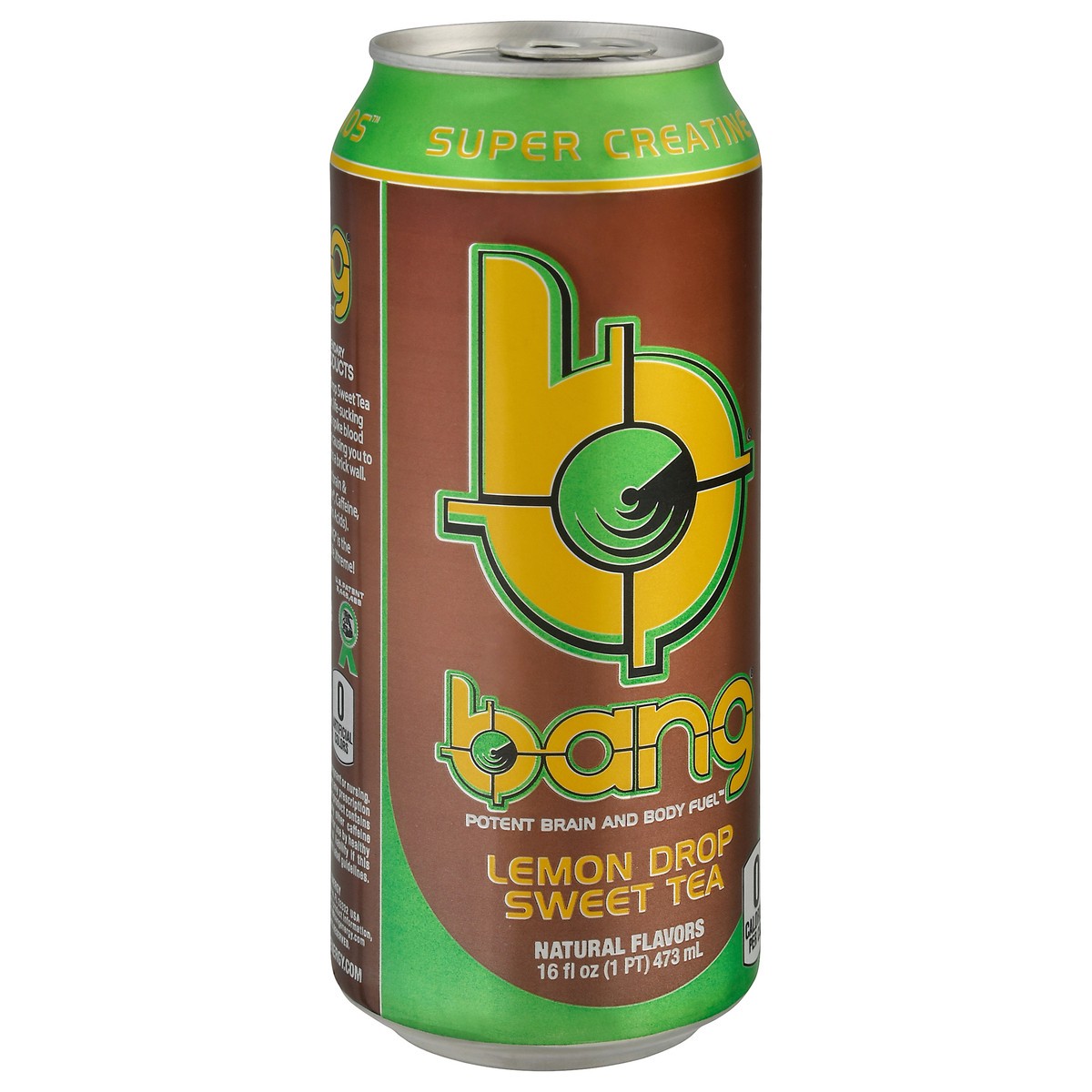 slide 4 of 14, Bang Super Creatine Lemon Drop Sweet Tea - 16 fl oz, 16 oz