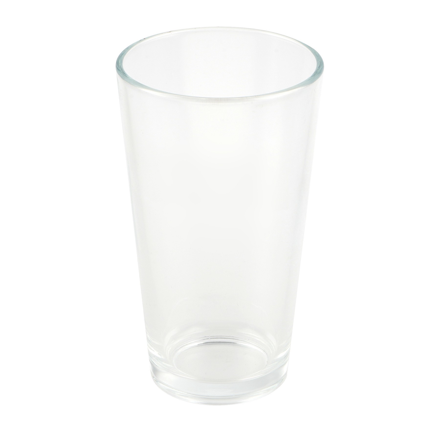 slide 3 of 3, 16oz. Clear Glass Sublimation Tumbler By Make Market, 16 oz