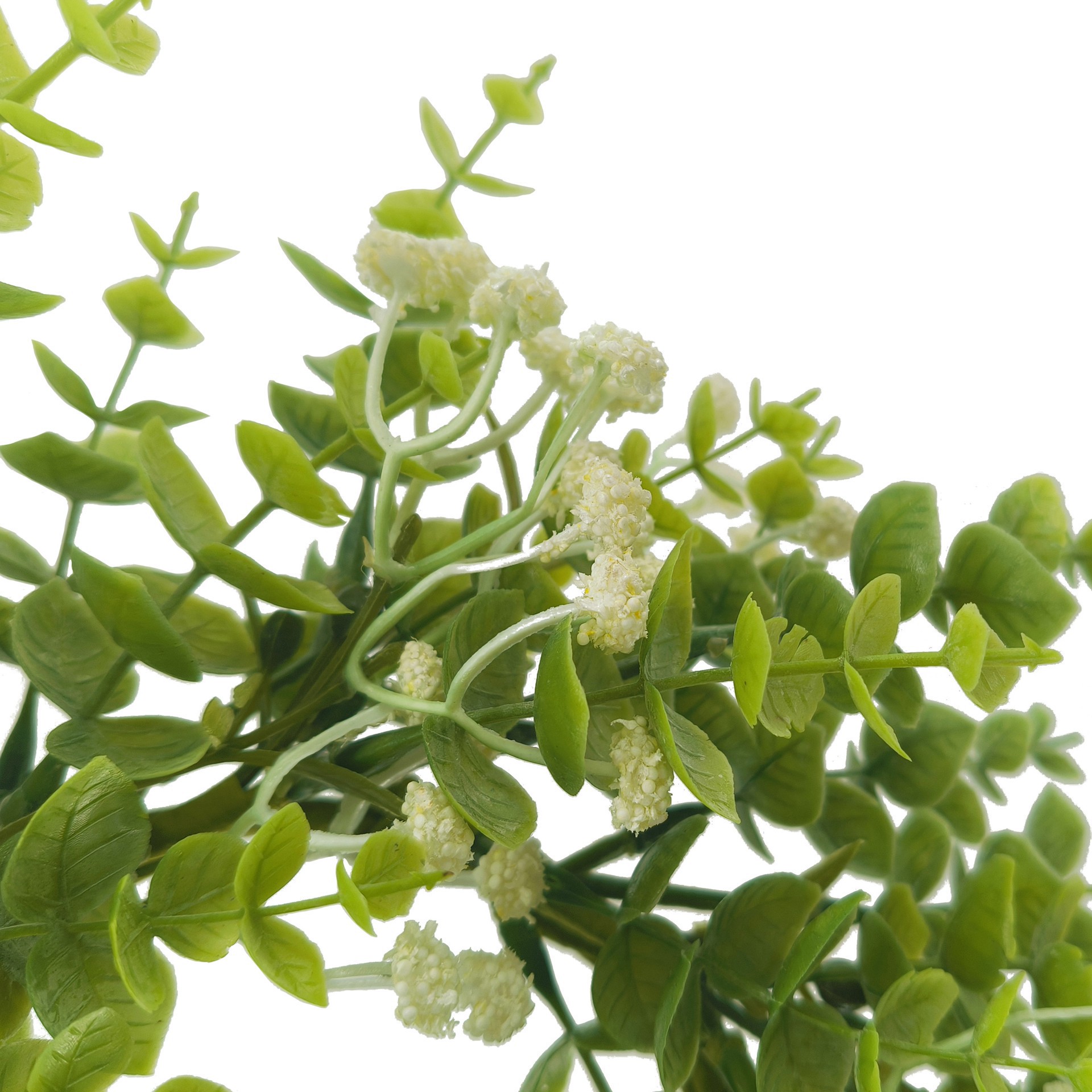 slide 3 of 3, 10" Mini White Baby's Breath Wreath By Ashland, 10 in