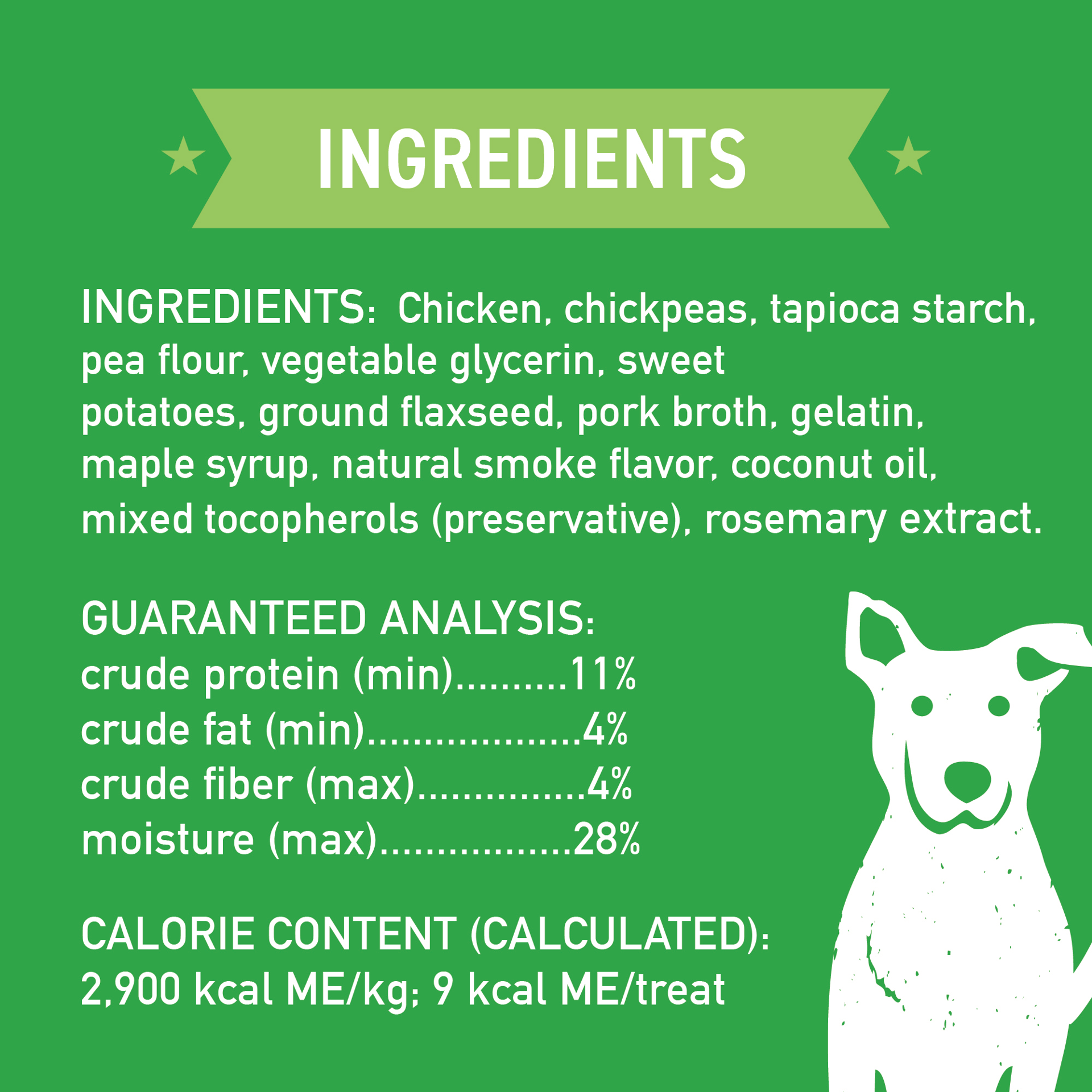 slide 3 of 8, Cloud Star Wag More Bark Less Soft Chews Grain Free Dog Treats, Chicken & Sweet Potato, 5 oz. Pouch, 5 oz