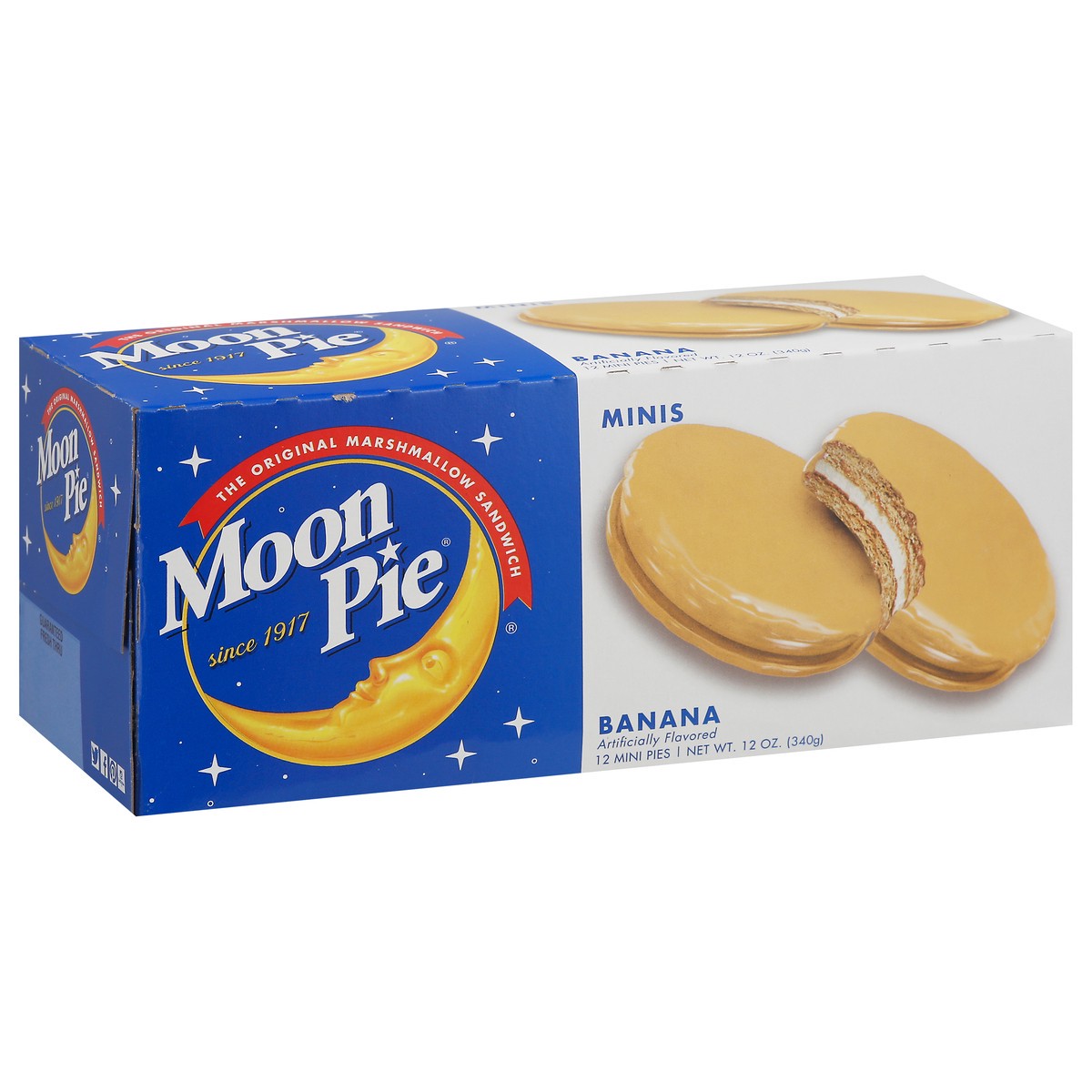 slide 10 of 14, Moon Pie Banana Marshmallow Sandwiches 12 ea, 12 ct