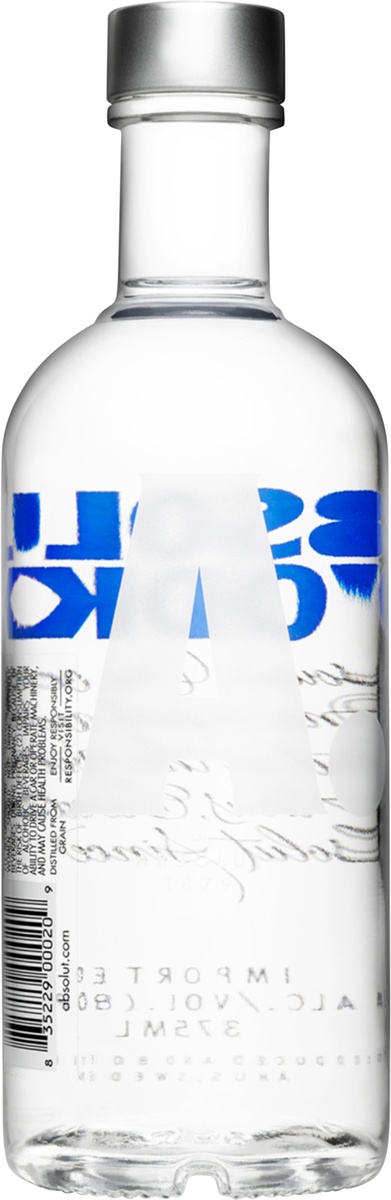 slide 3 of 4, Absolut Vodka, 375 ml