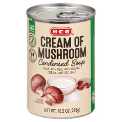 H-E-B Select Ingredients Cream of Mushroom Condensed Soup