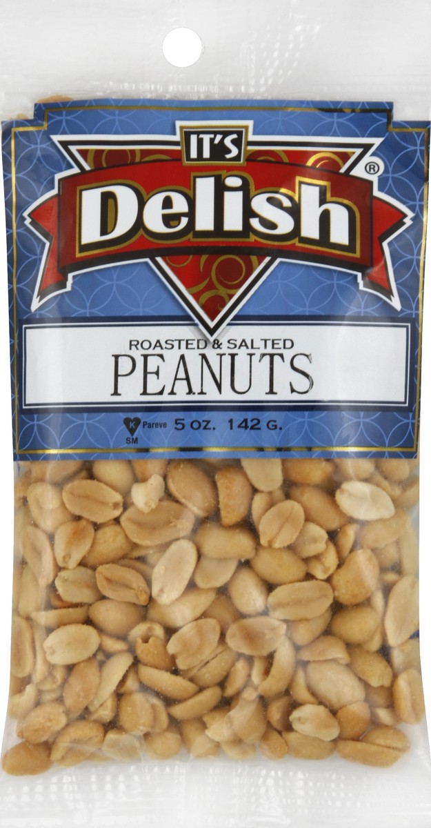 slide 1 of 4, It's Delish Peanuts 5 oz, 5 oz