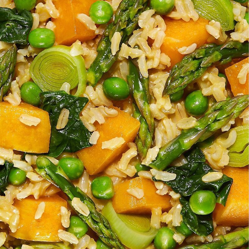 slide 5 of 9, Daily Harvest Herbed Squash + Asparagus Risotto Harvest Bowl 10.6 oz, 10.6 oz