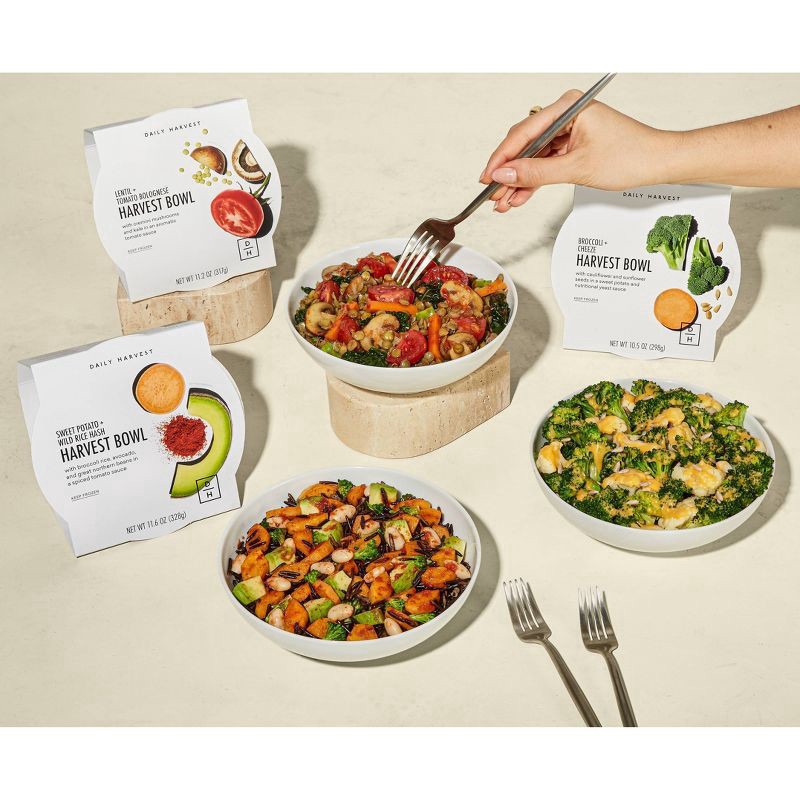 slide 7 of 9, Daily Harvest Herbed Squash + Asparagus Risotto Harvest Bowl 10.6 oz, 10.6 oz