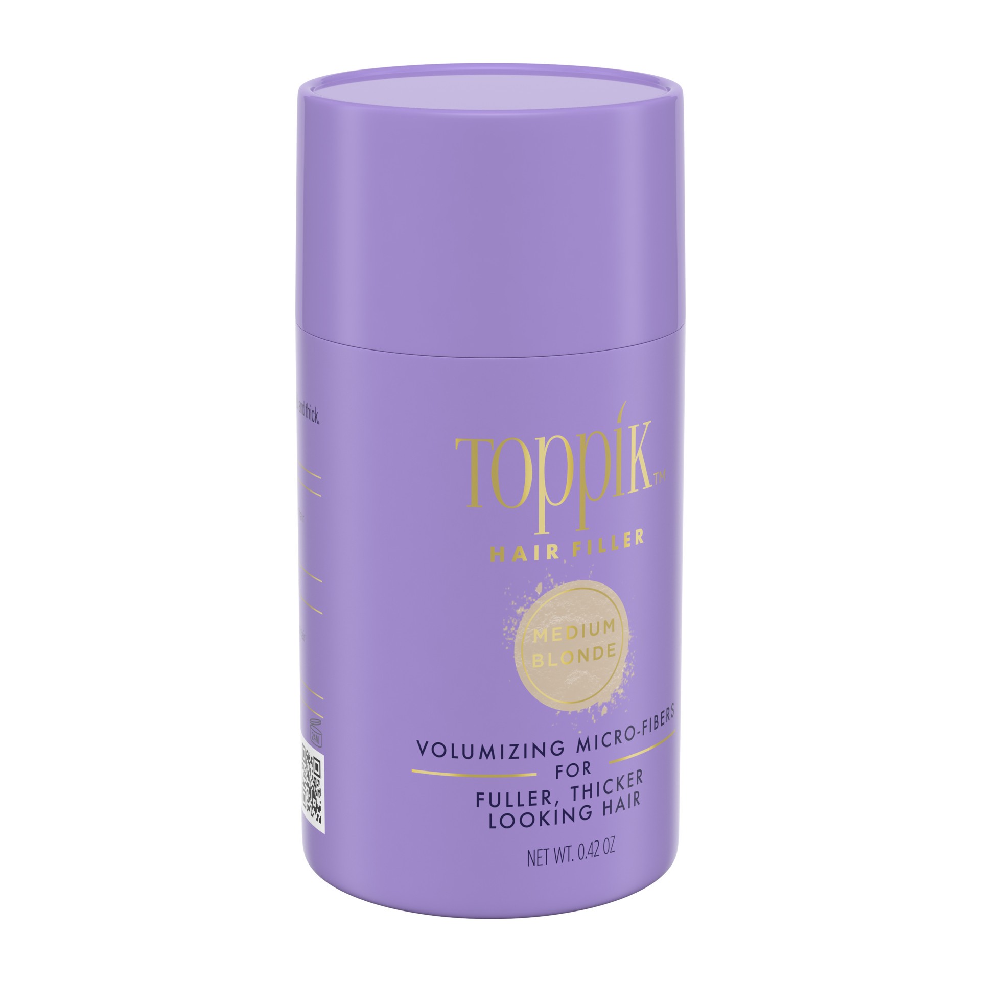 slide 5 of 5, Toppik Womens Med Blonde, 0.42 oz