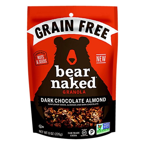 slide 1 of 1, Bear Naked Granola Grain Free Dark Chocolate Almond, 8 oz