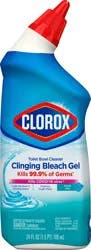 Clorox Toilet Bowl Cleaner Ocean Mist Clinging Bleach Gel