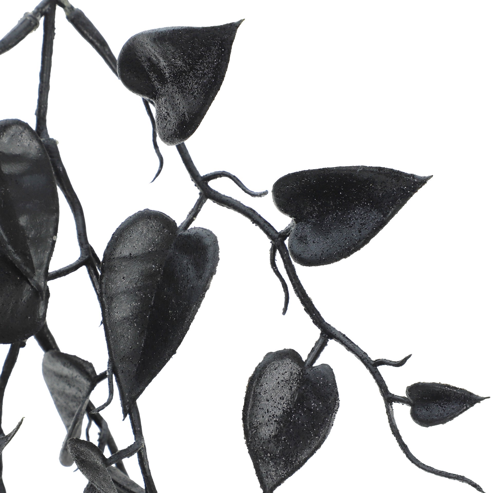 slide 3 of 6, 6ft. Black Leaves Garland By Ashland, 6 ft
