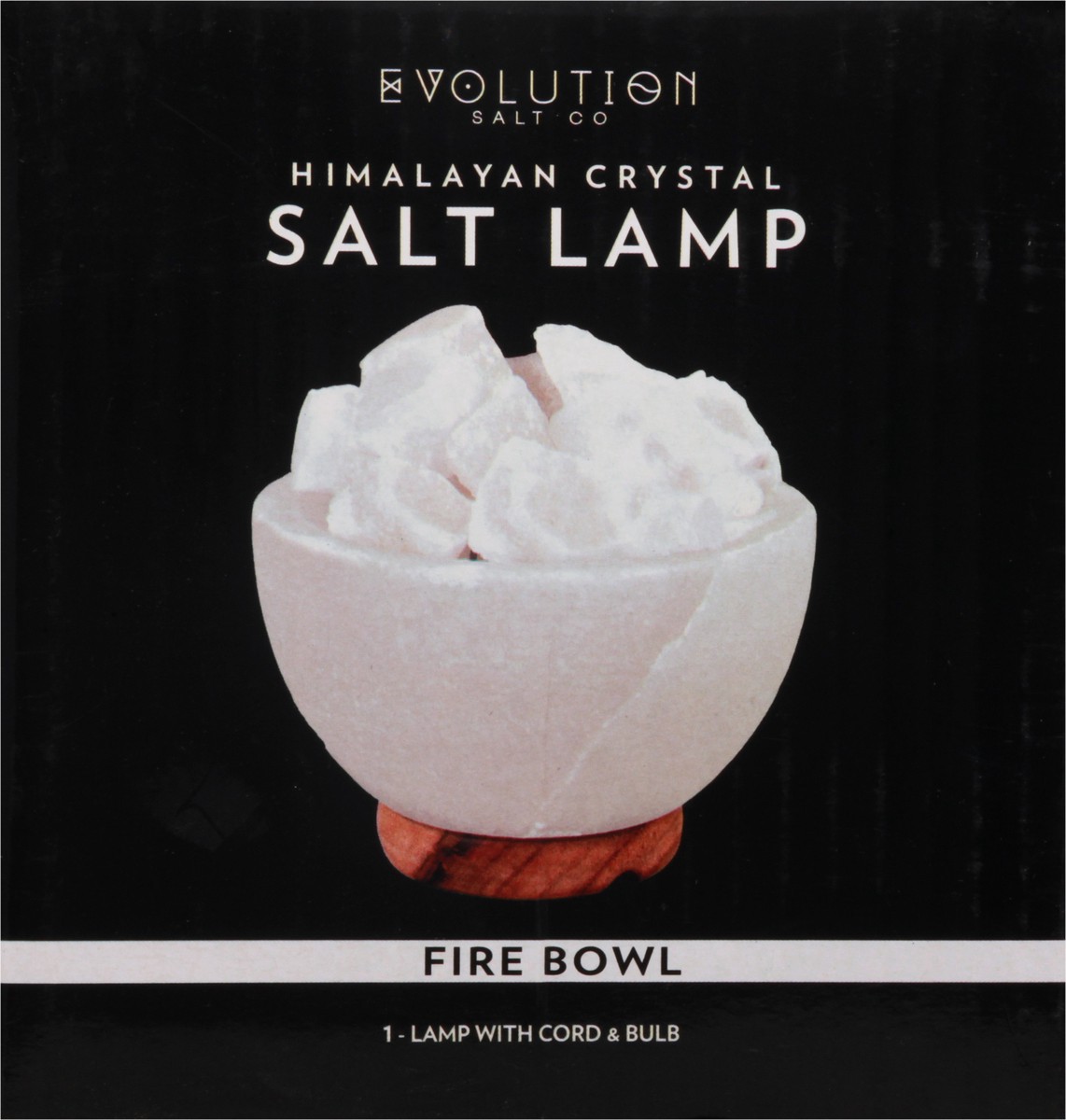 slide 7 of 11, Evolution Salt Co. Himalayan Crystal Fire Bowl Salt Lamp 1 ea, 1 ct