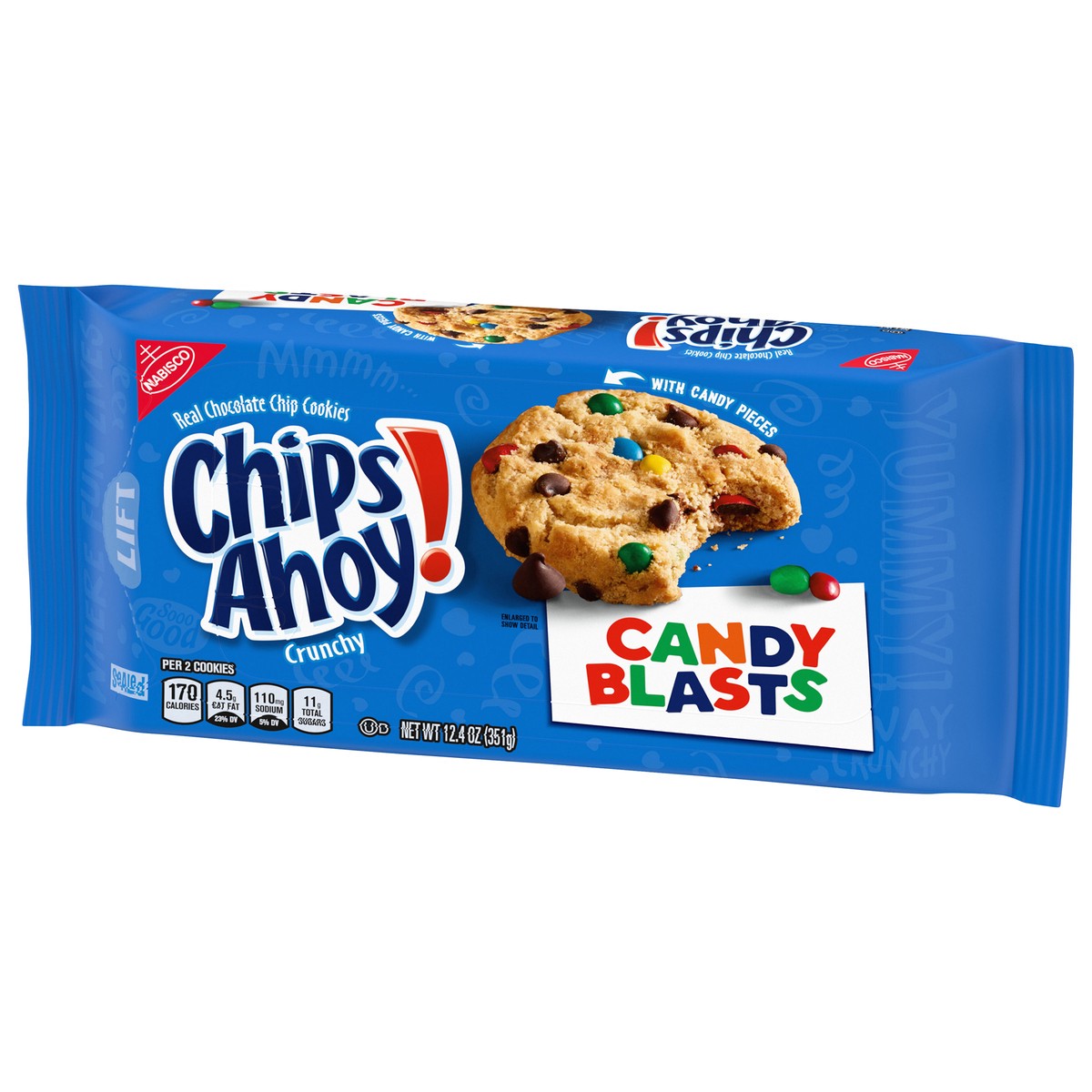 slide 13 of 14, CHIPS AHOY! Candy Blasts Cookies, 12.4 oz, 12.4 oz