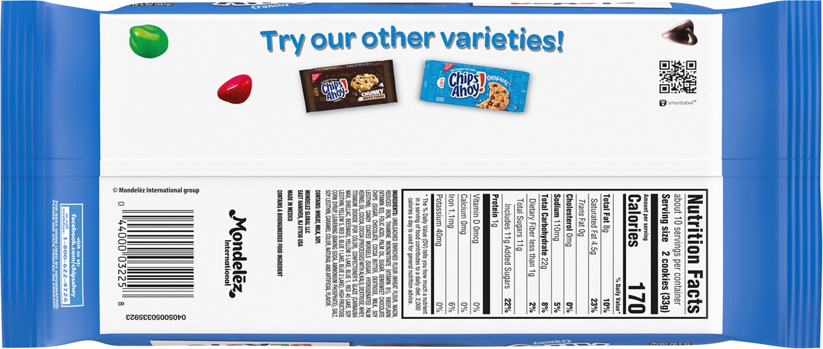 slide 11 of 14, CHIPS AHOY! Candy Blasts Cookies, 12.4 oz, 12.4 oz