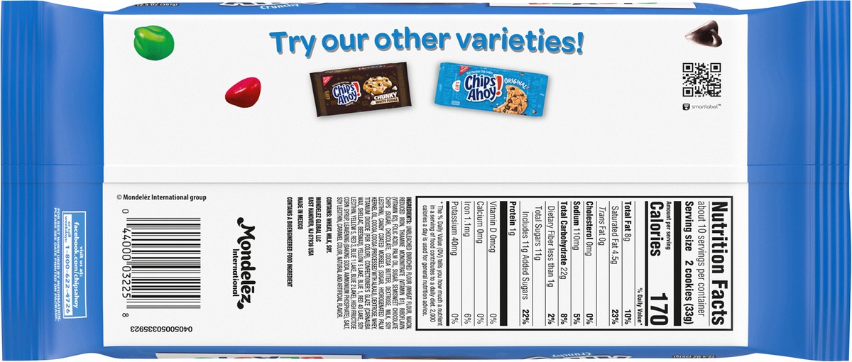 slide 12 of 14, CHIPS AHOY! Candy Blasts Cookies, 12.4 oz, 12.4 oz