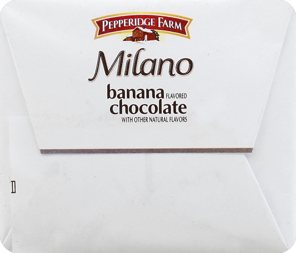 slide 4 of 6, Pepperidge Farm Milano Banana Flavored Chocolate Cookies, 7 oz