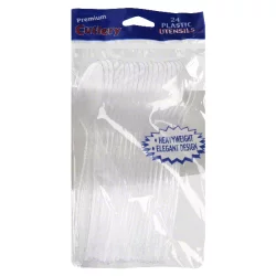 Touch of Color Clear Plastic Spoons