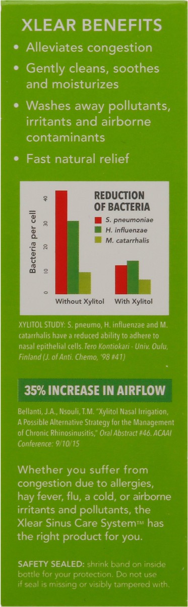 slide 6 of 9, Xlear Drug-Free Daily Relief Nasal Spray with Xylitol 1.5 fl oz, 1.5 fl oz