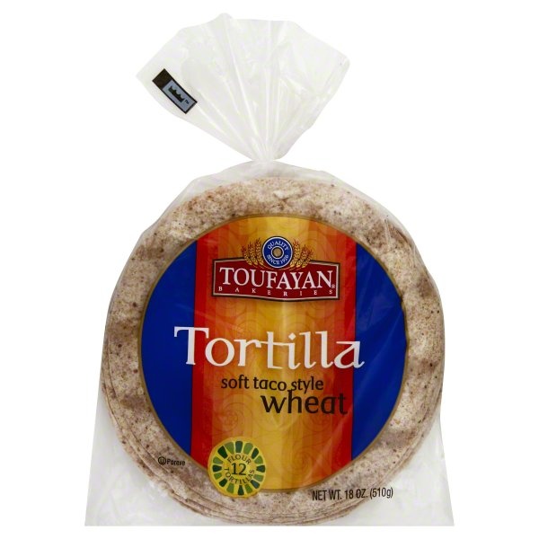 slide 1 of 5, Toufayan Tortillas 12 ea, 12 ct