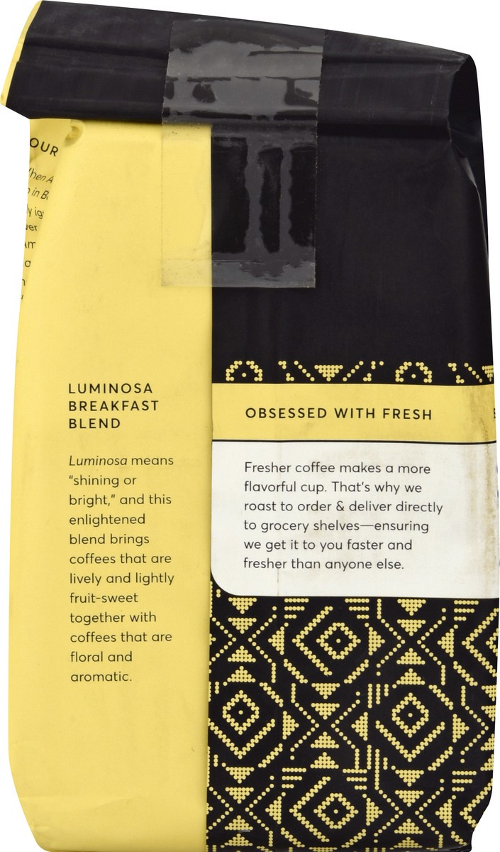 slide 5 of 9, Peet's Coffee Ground Light Roast Luminosa Breakfast Blend Coffee 12 oz, 12 oz