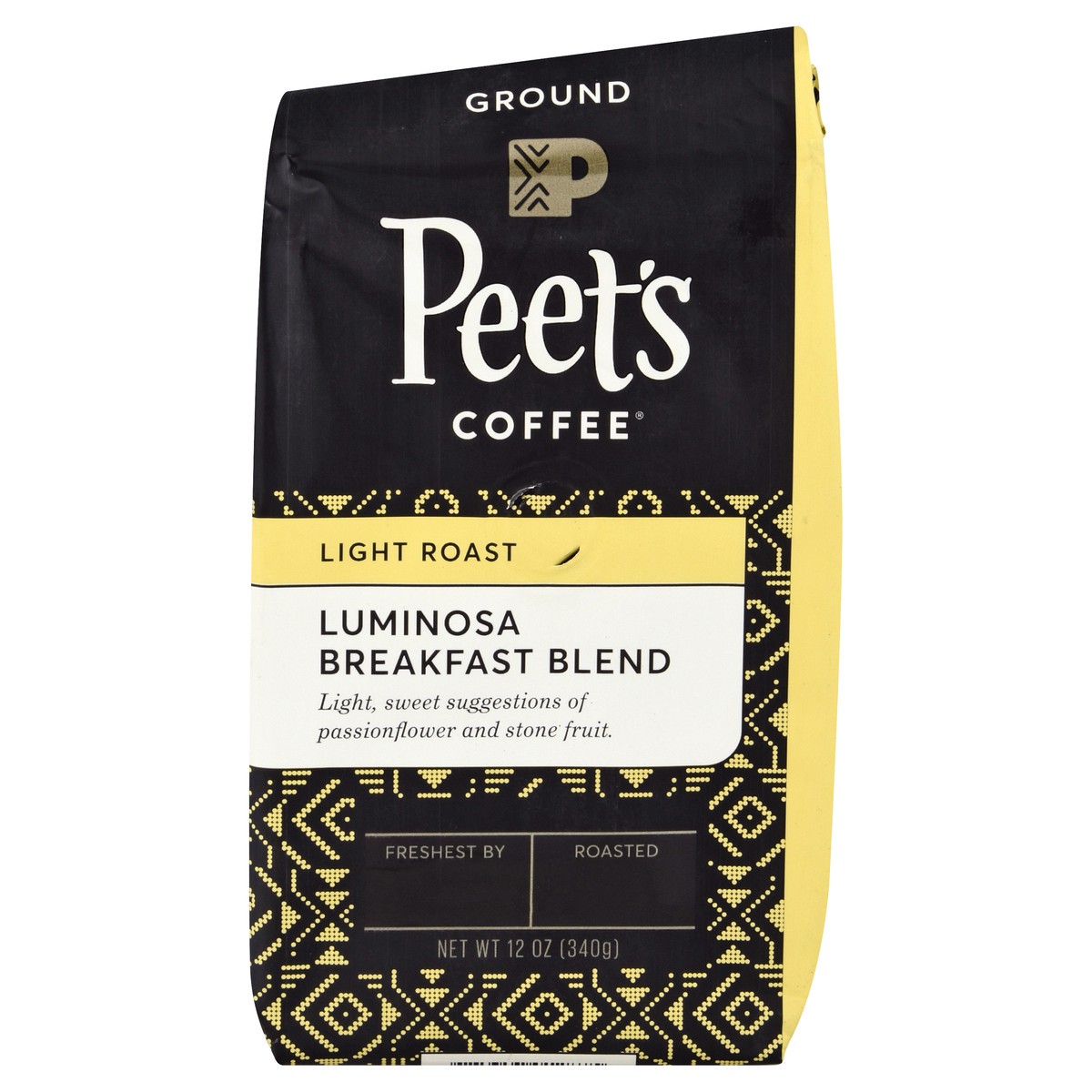 slide 1 of 9, Peet's Coffee Ground Light Roast Luminosa Breakfast Blend Coffee 12 oz, 12 oz