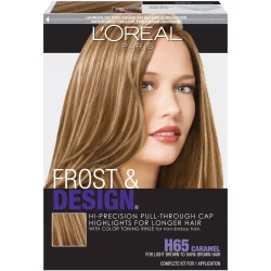 L'Oréal L'Oreal Paris Frost & Design Hi-Precision Pull-Through Cap Highlights - H65 Caramel - 1 Kit
