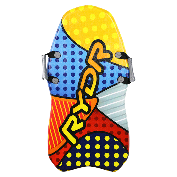 slide 1 of 1, Ryder 36" Classic Foam Sled with Pop Art graphics, 1 ct