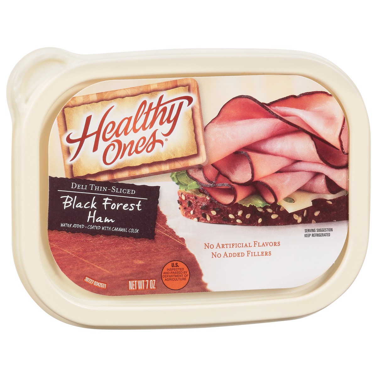 slide 7 of 9, Healthy Ones Deli Thin-Sliced Black Forest Ham 7 oz, 7 oz