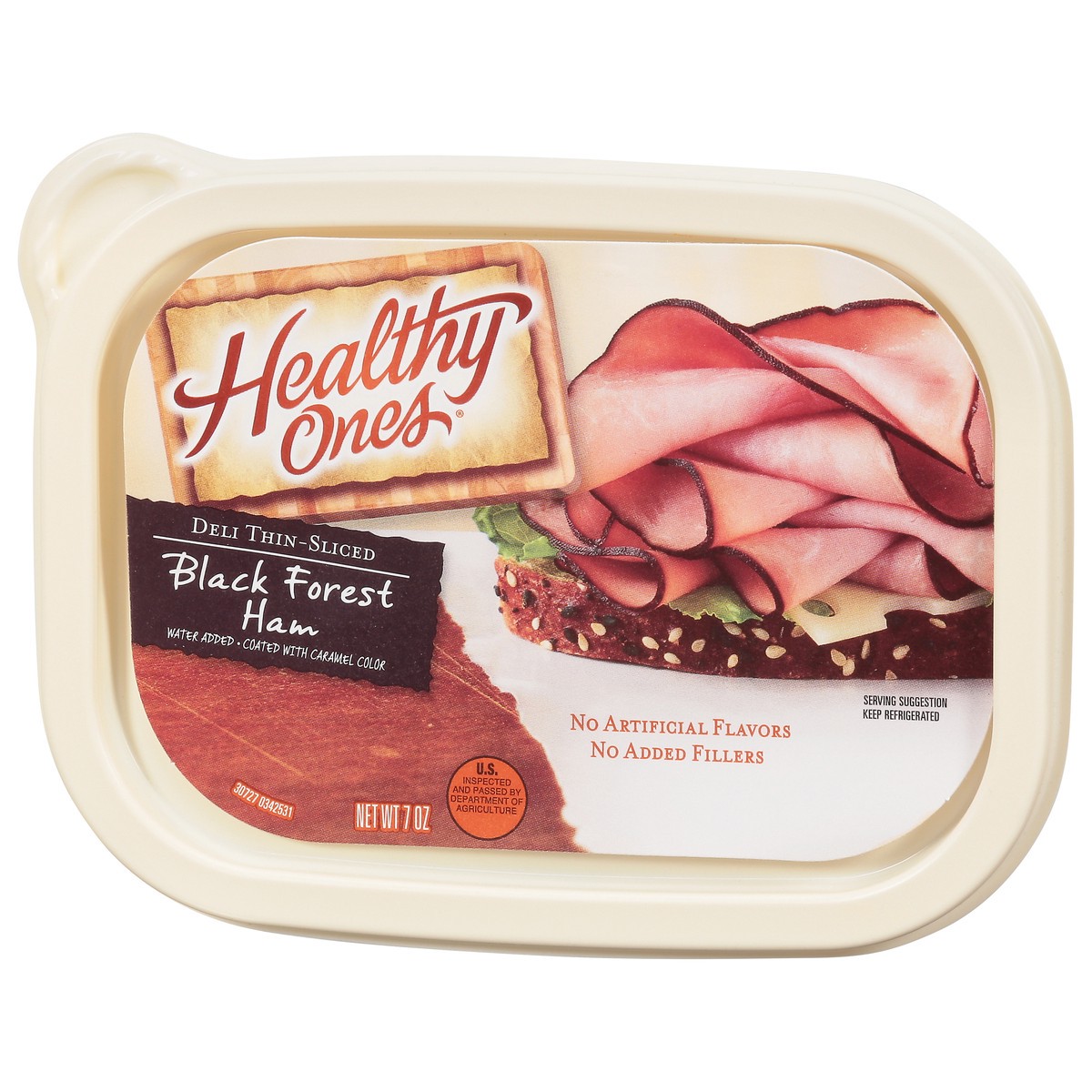 slide 4 of 9, Healthy Ones Deli Thin-Sliced Black Forest Ham 7 oz, 7 oz