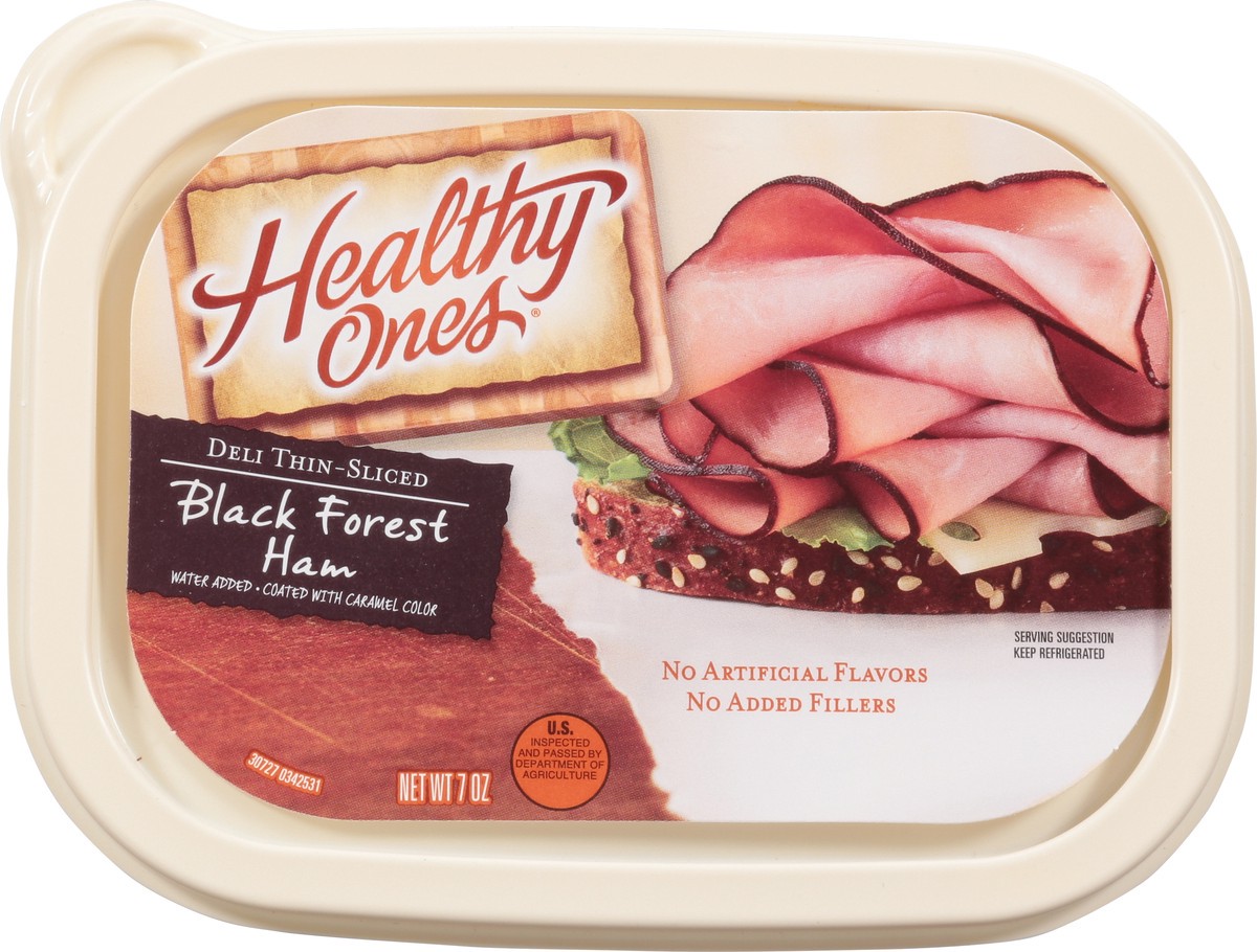 slide 9 of 9, Healthy Ones Deli Thin-Sliced Black Forest Ham 7 oz, 7 oz