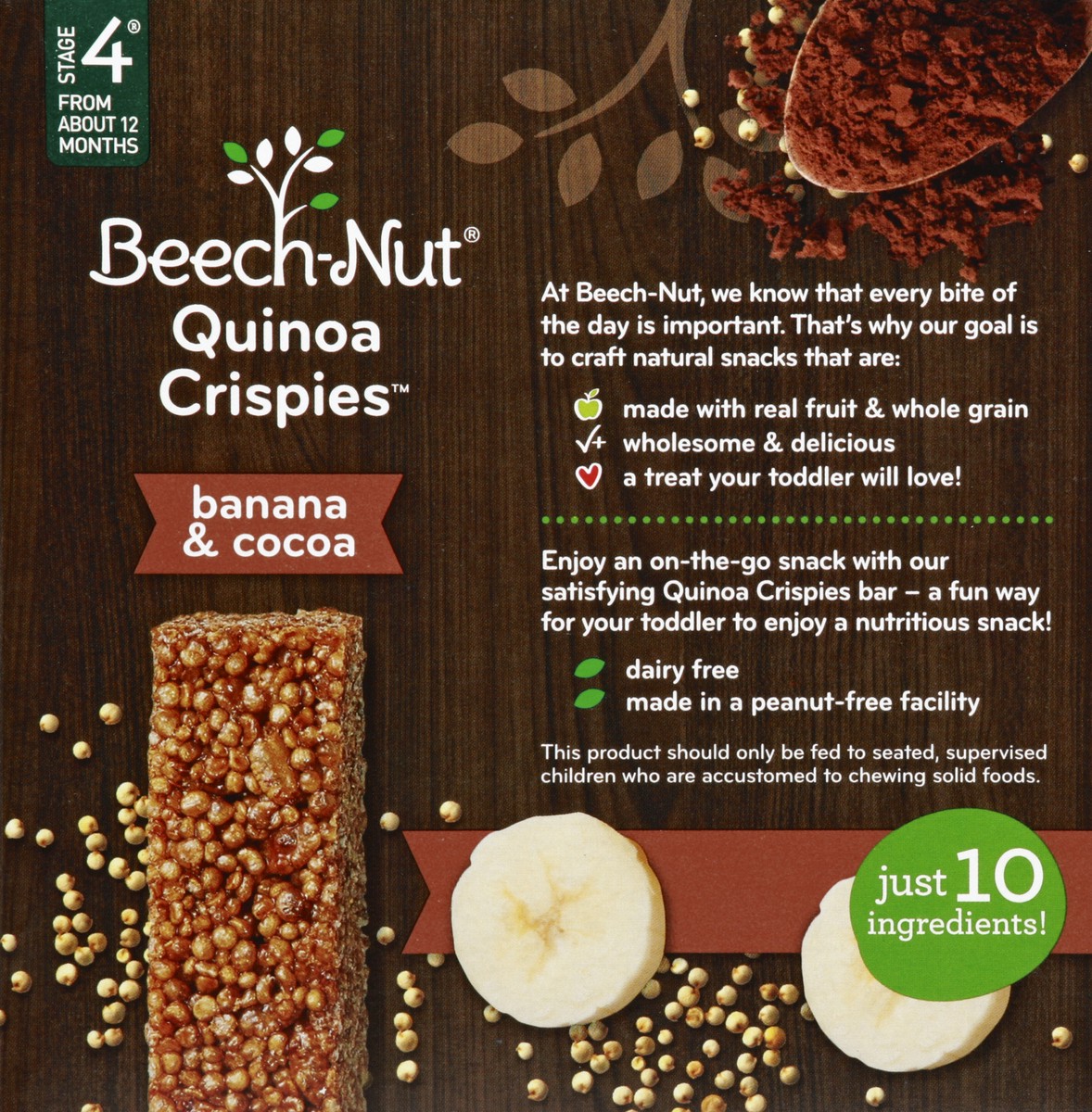 slide 6 of 6, Beech-Nut Quinoa Crispies 5 ea, 5 ct