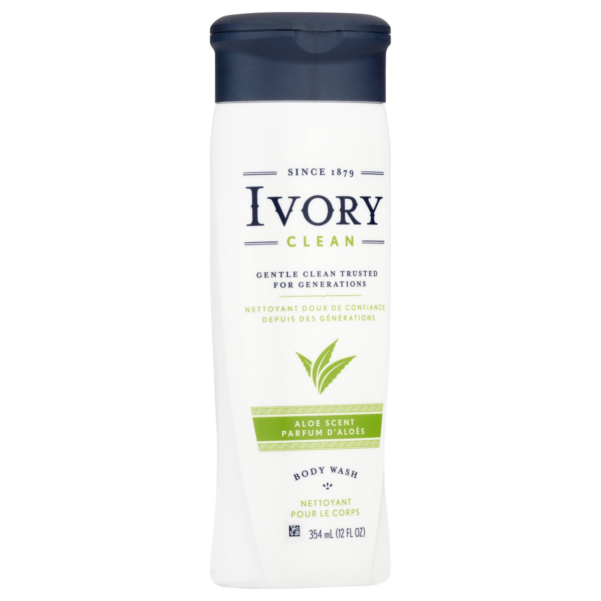 slide 9 of 9, Ivory Mild & Gentle Body Wash, Aloe Scent, 12oz, 12 fl oz