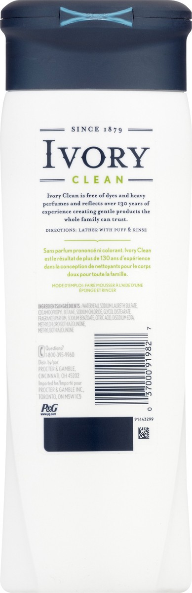 slide 5 of 9, Ivory Mild & Gentle Body Wash, Aloe Scent, 12oz, 12 fl oz