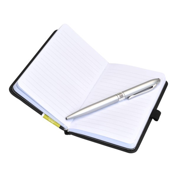 slide 3 of 3, Eccolo Cool Jazz Ruled Journal - Black, 1 ct