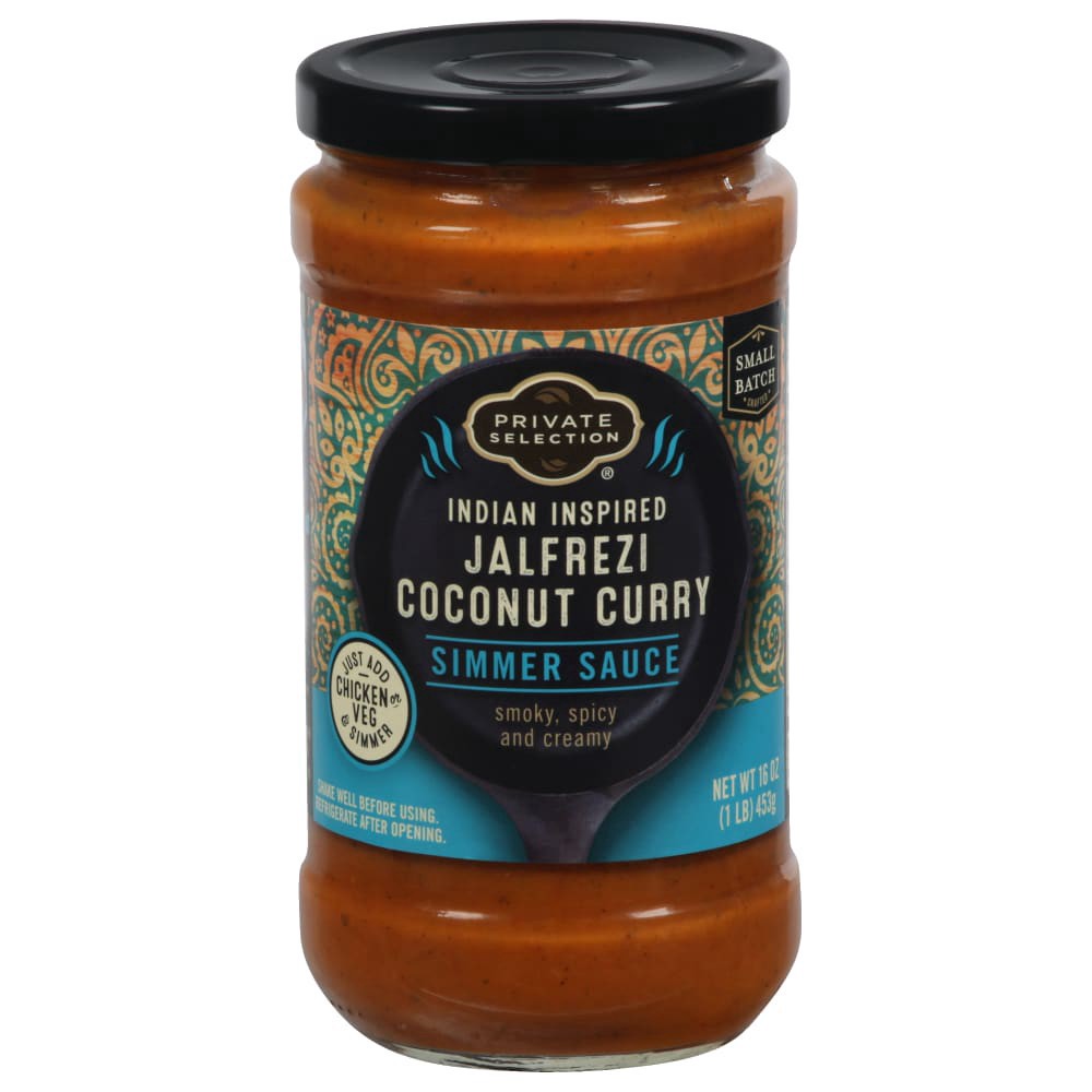 slide 1 of 4, Private Selection Jalfrezi Simmer Sauce, 16 oz