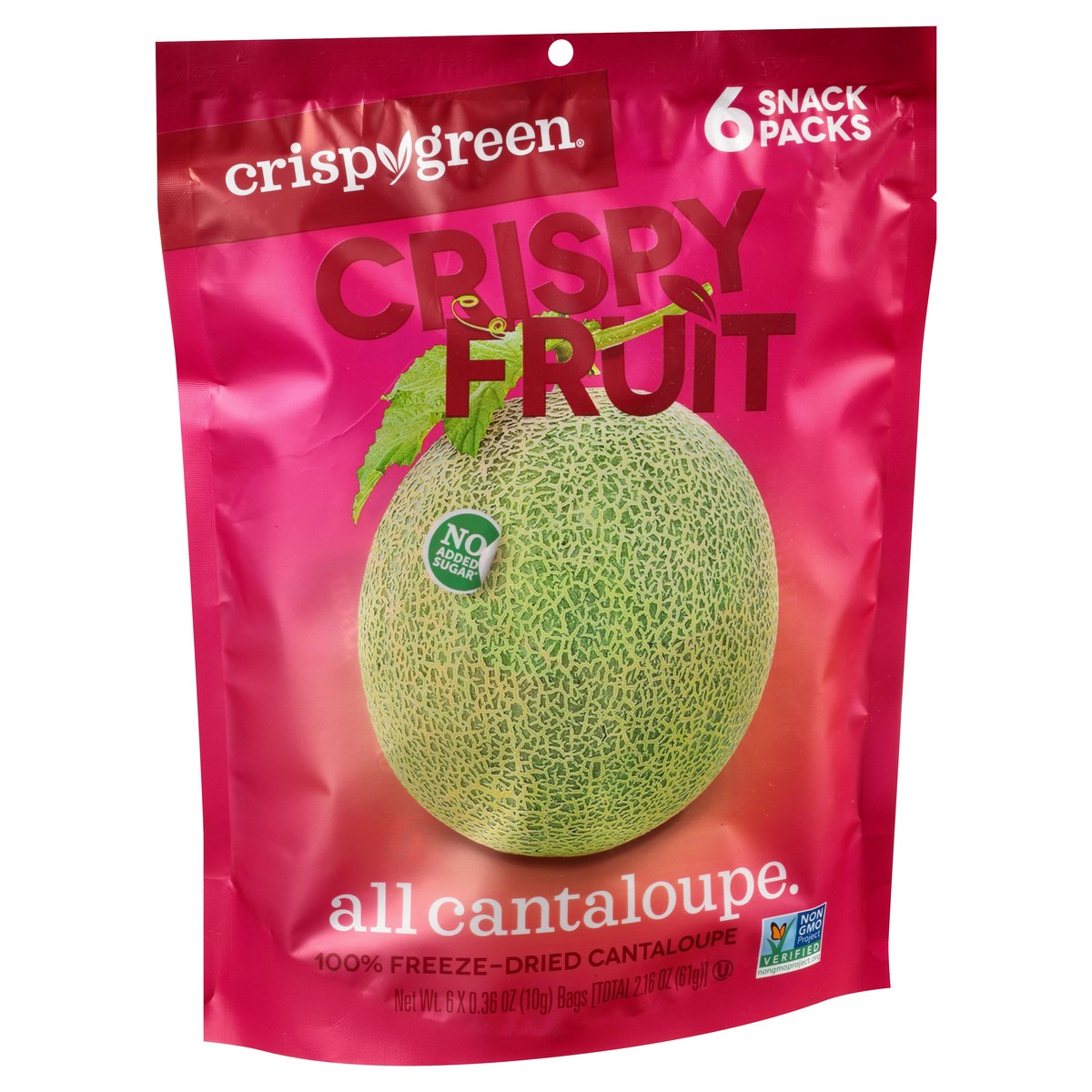 slide 6 of 9, Crispy Green - Cantaloupe, 2.1 oz