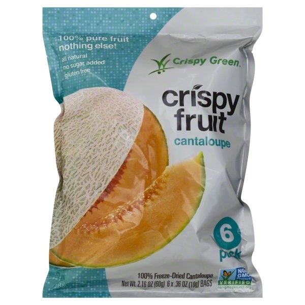 slide 1 of 1, Crispy Green Crispy Fruit - Cantaloupe, 2.1 oz