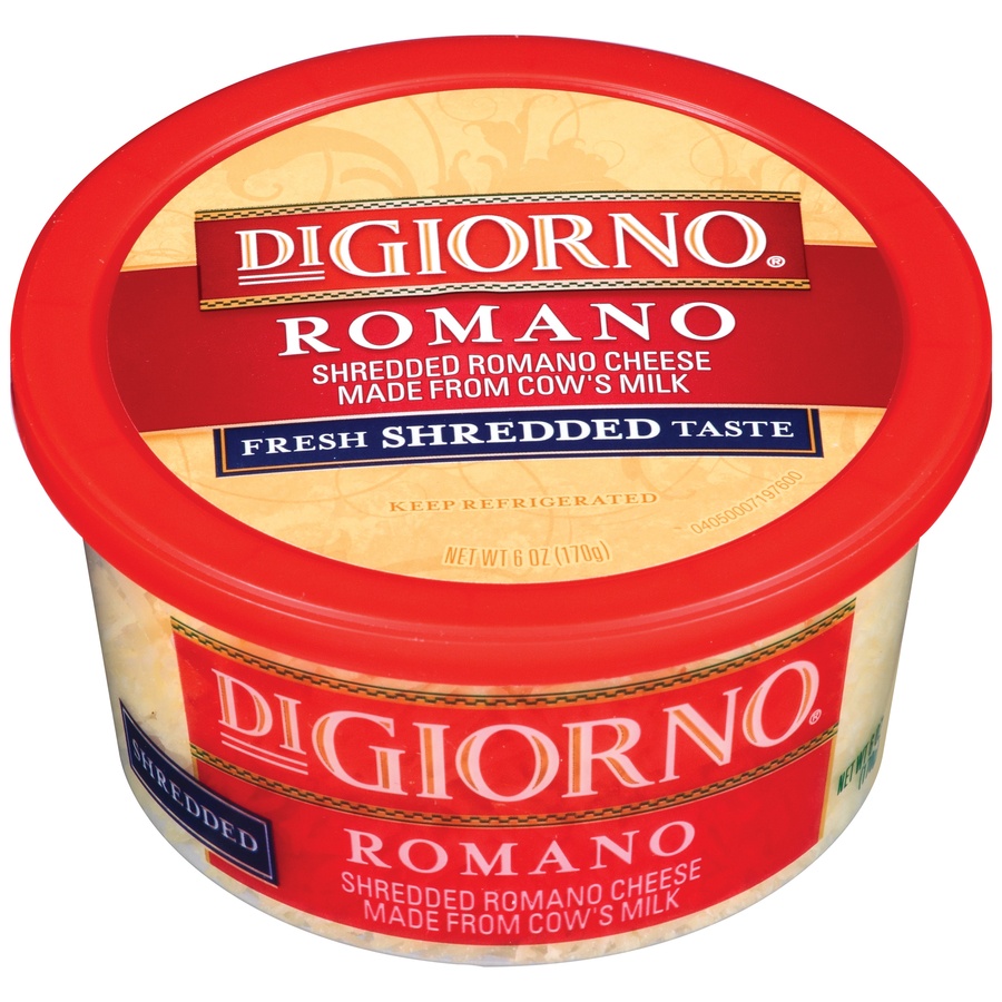 slide 1 of 1, DiGiorno Shredded Cheese, Romano, 6 oz