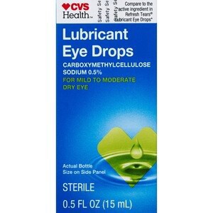 slide 1 of 1, CVS Health Lubricant Eye Drops, .5 Oz, 0.5 oz