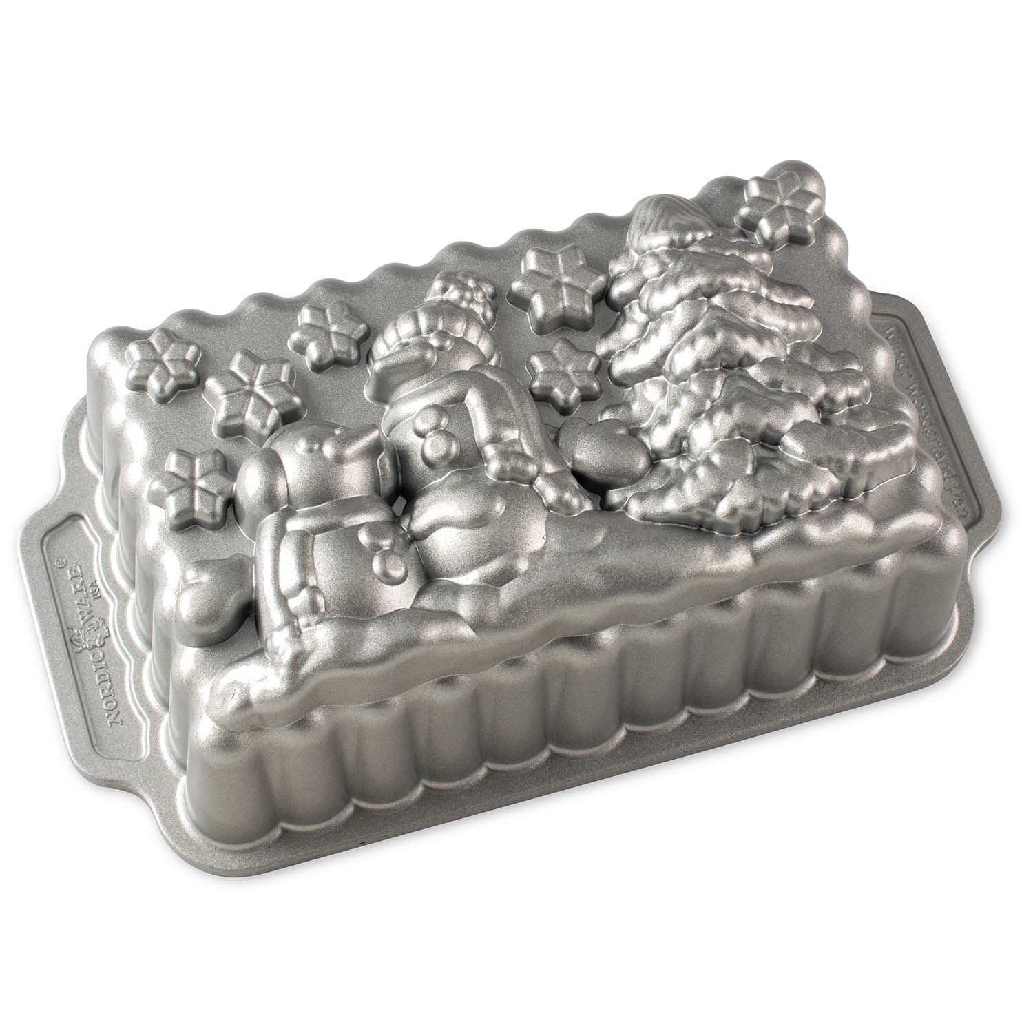 slide 1 of 1, Nordic Ware Winter Wonderland Loaf Pan, 1 ct