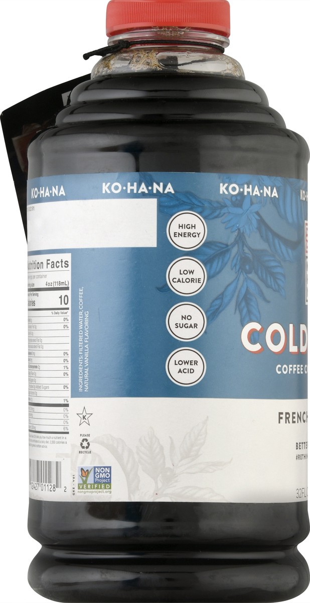 slide 6 of 12, Kohana Cold Brew French Vanilla Coffee Concentrate - 32 oz, 32 oz